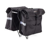 Dviračio krepšiai ant bagažinės Con, 32x15x45cm (juodas)