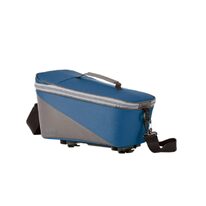 Dviračio krepšiai ant bagažinės RACKTIME Talis 2.0, snap-it 2, 8l (mėlynas/pilkas)